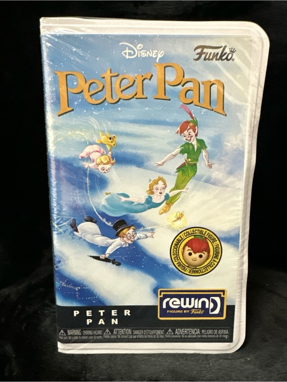 Disney Peter Pan Funko Pop Blockbuster Rewind Sealed 2023